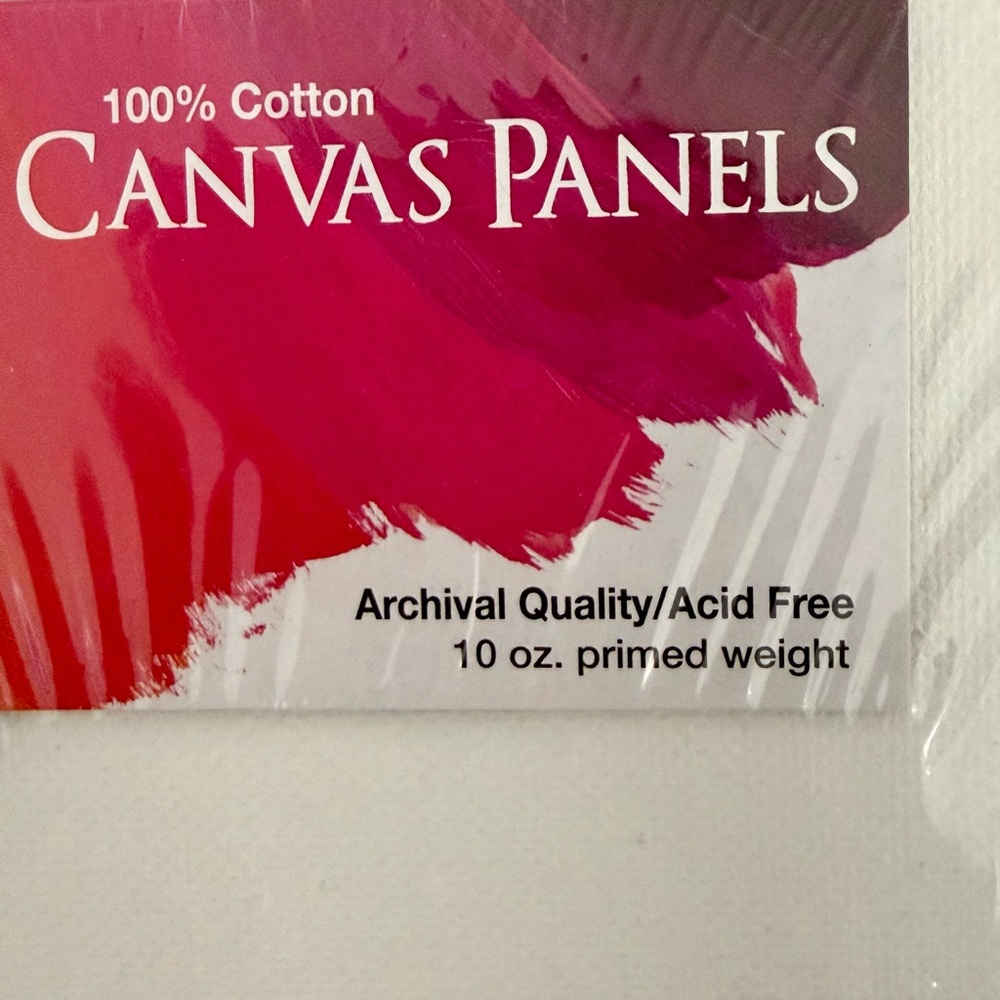 White Canvas Panels 10 Pack - Picture 5 of 9